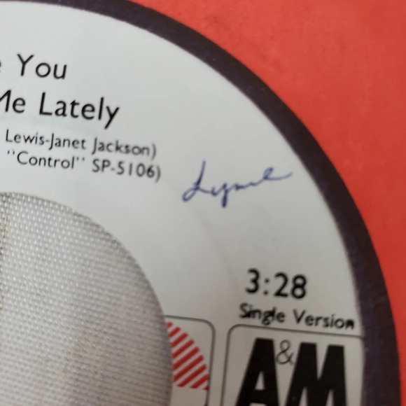 2/$25 Janet Jackson 1986  What Have You Done For Me Lately 45 Vinyl Record - Picture 4 of 8